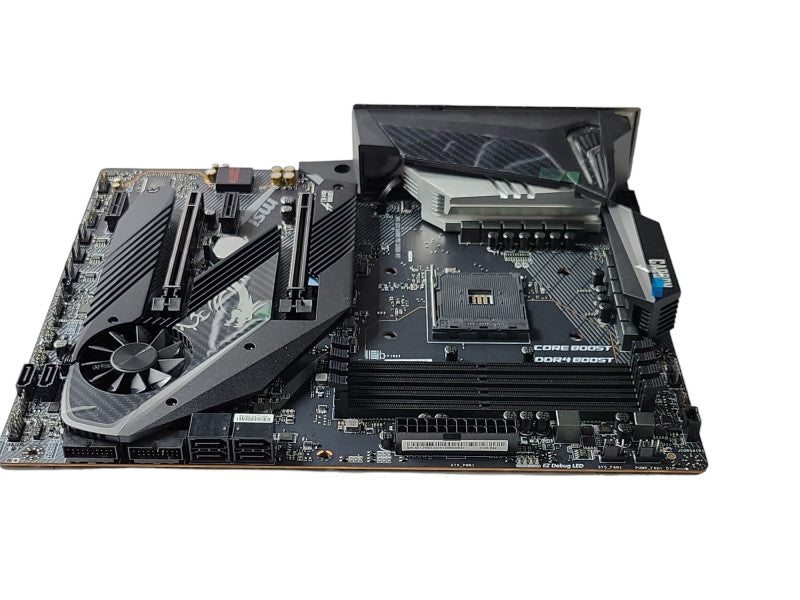 MSI MPG X570 GAMING PRO CARBON WIFI ATX AM4 Motherboard, read _