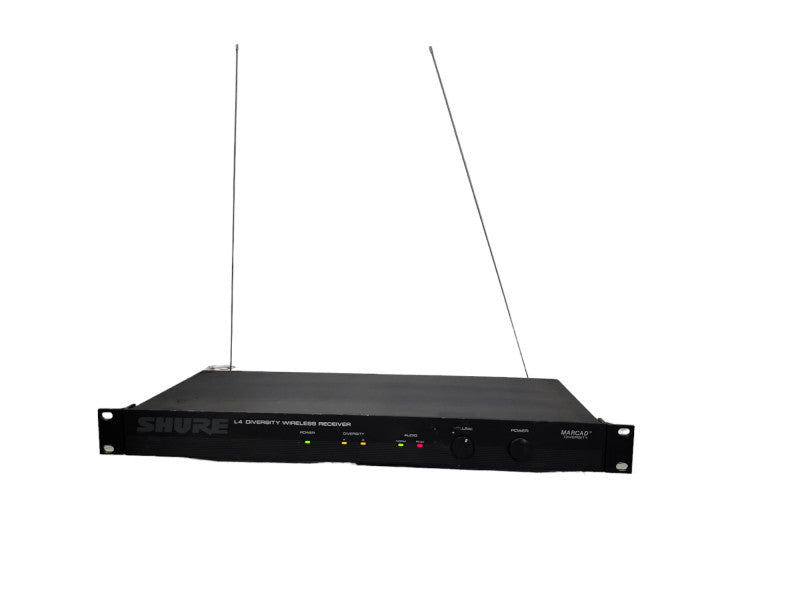 Shure SLX4 CE Diversity Receiver W/ Power Supply