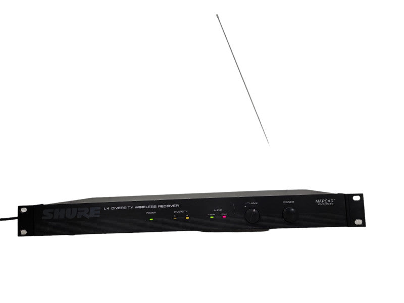 Shure SLX4 CE Diversity Receiver W/ Power Supply