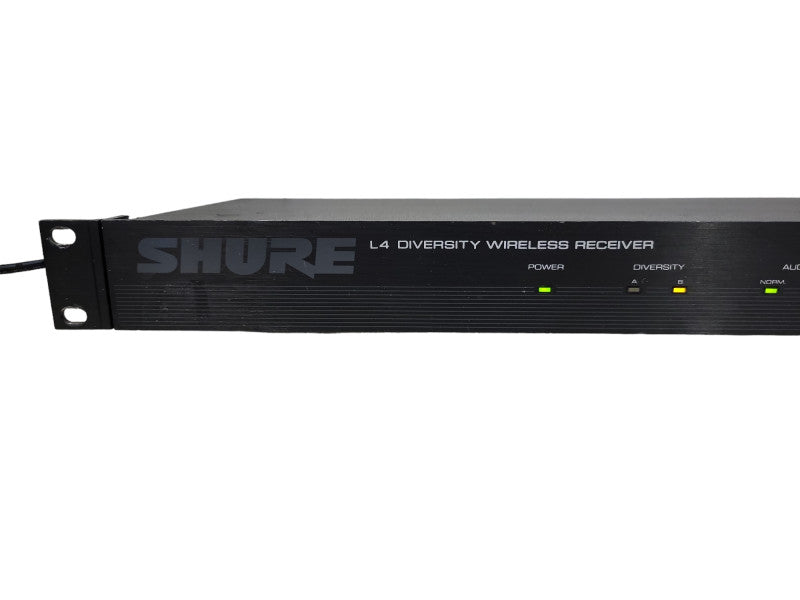 Shure SLX4 CE Diversity Receiver W/ Power Supply