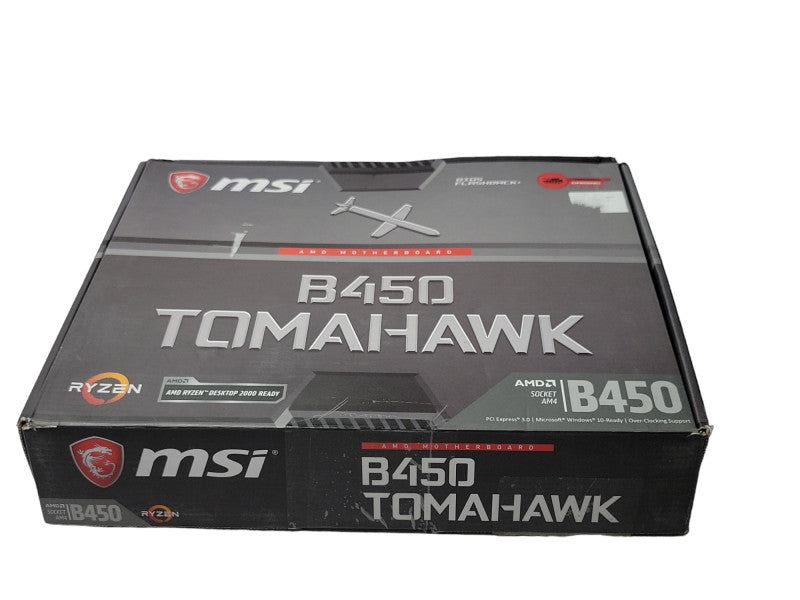 MSI B450 TOMAHAWK MAX AMD Motherboard only, Read _