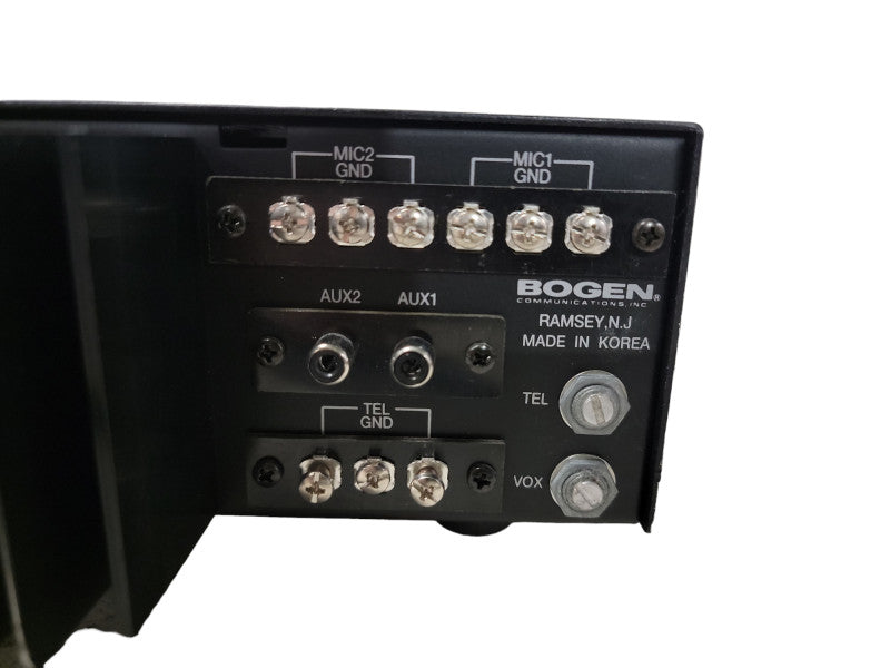 Bogen C100 Amplifier 100 Watt PA Vocals |2 MIC |2 AUX Amp | Classic Series C-