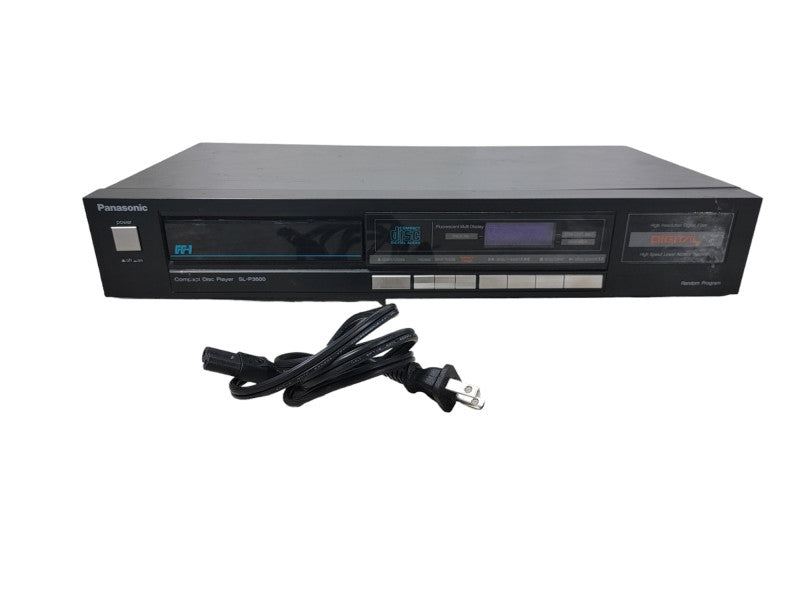 Vintage Panasonic SL-P3600 Compact Disc Player Tested