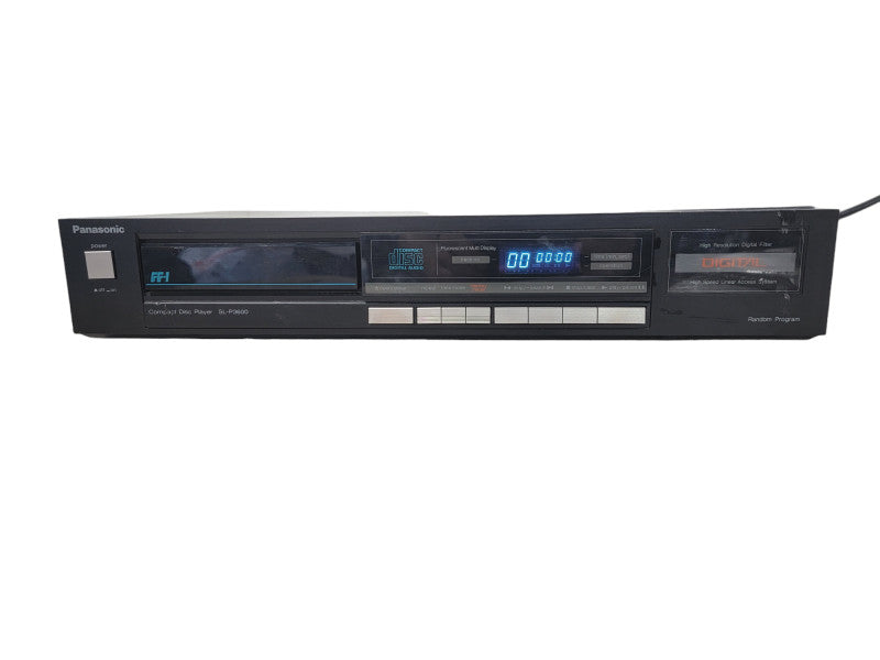 Vintage Panasonic SL-P3600 Compact Disc Player Tested