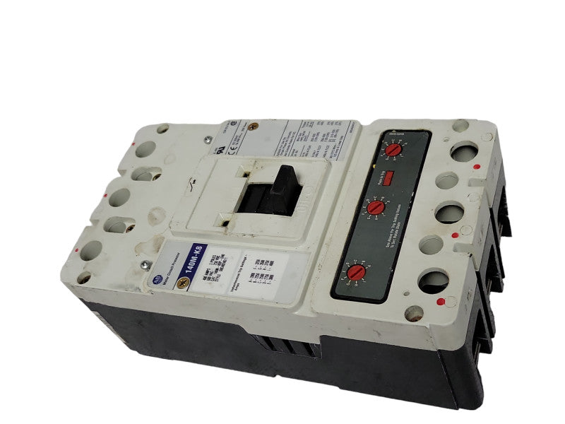 ALLEN BRADLEY 140M-K8 MOTOR CIRCUIT PROTECTOR 400 AMPS 600 VAC 3P READ _