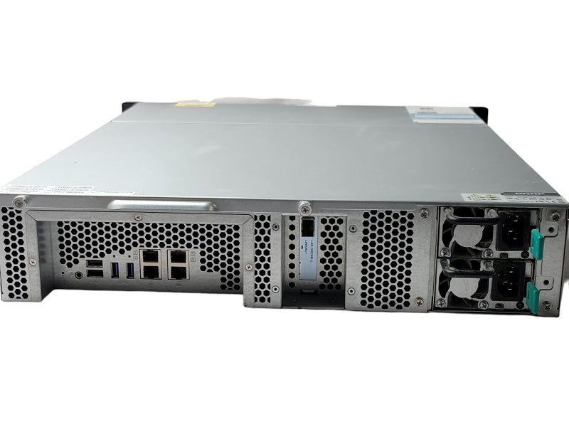 QNAP TS-1263U-RP - 12 BAY NAS With LAN-10G1SR-U Card, 6x 2TB HDDs _