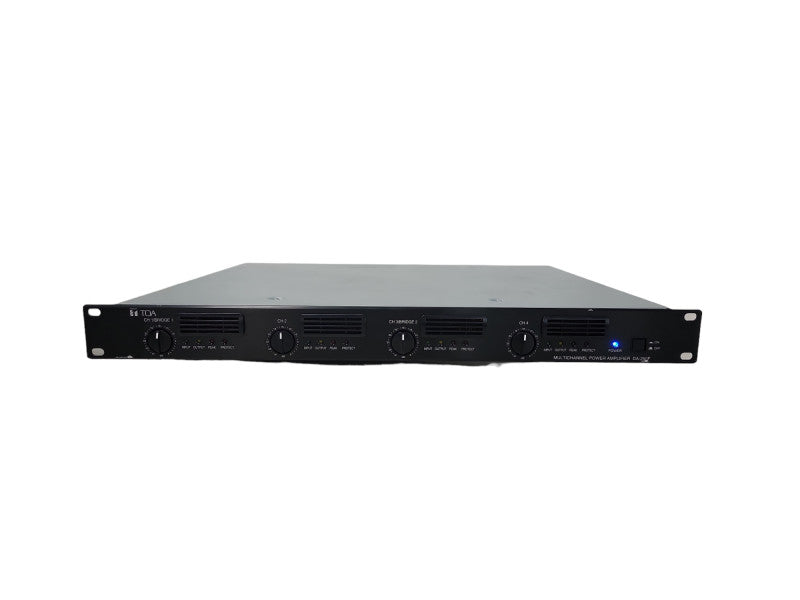 TOA DA-250F CU Compact Lightweight 4-Channel Digital Power Amplifier
