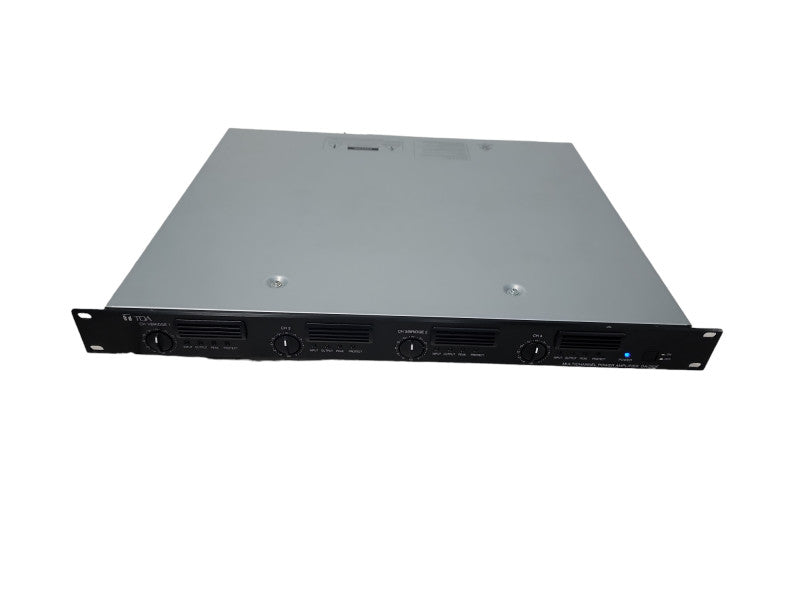 TOA DA-250F CU Compact Lightweight 4-Channel Digital Power Amplifier