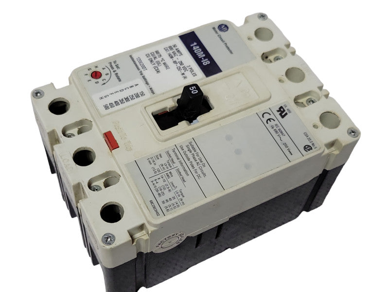 allen bradley motor circuit protector 140M-I8, READ _