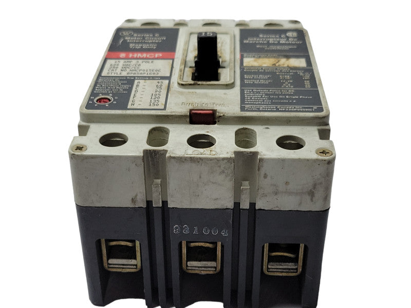 Series C Motor Circuit Interrupter Magnetic Trip Only HMCP, READ _