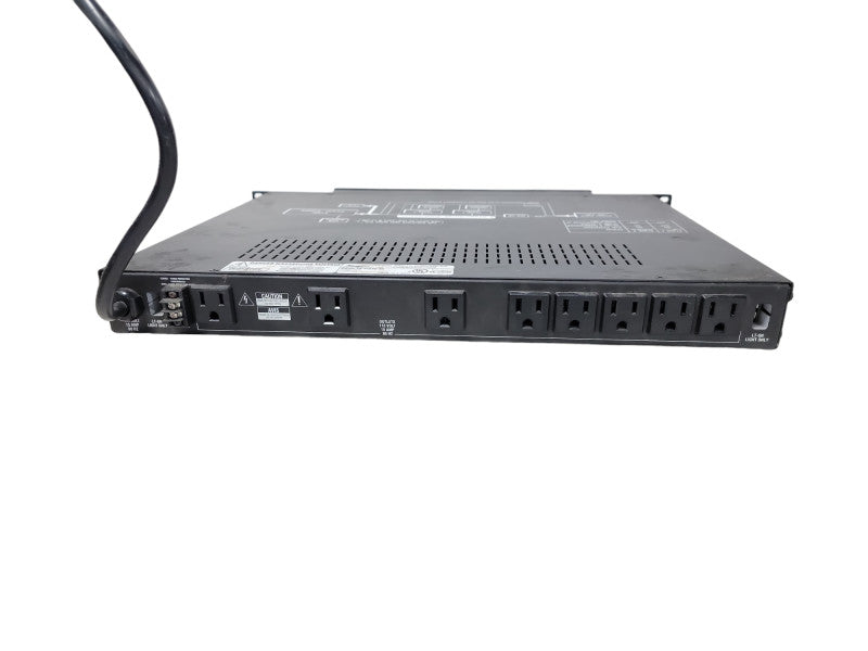 Midde Atlantic Rackmount Power/Lighting, 8 Outlet, 15A, 2-Stage PD-915RV-RN