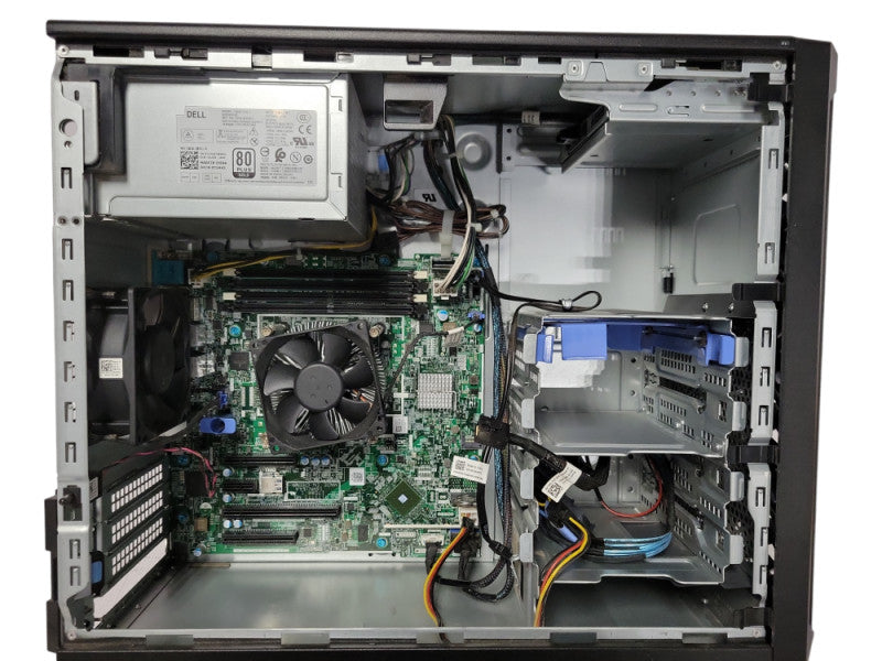 Dell EMC PowerEdge T140 barebone Chassis, No CPU/RAM/HDD/Caddies, READ _