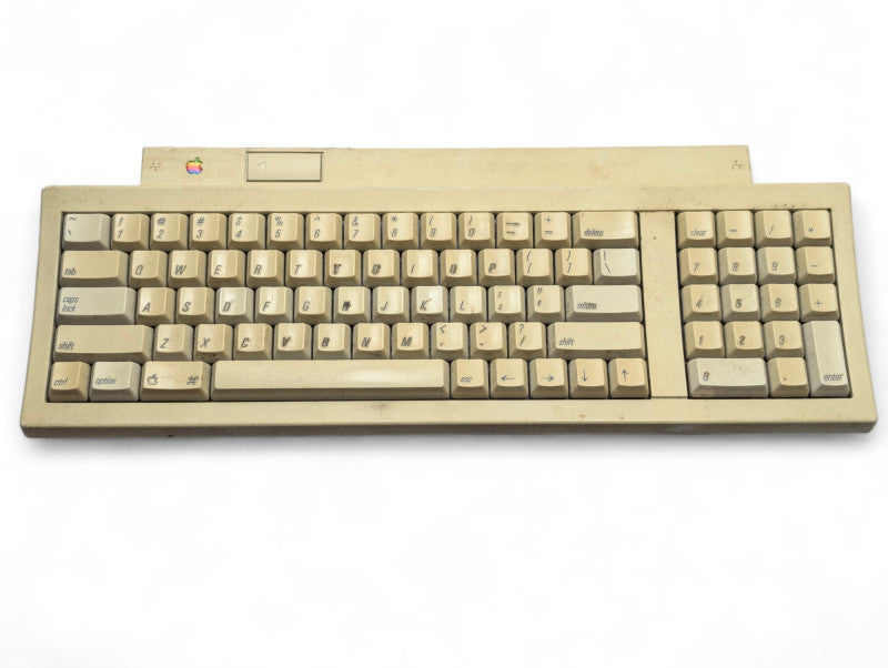 Vintage 1990 Apple Keyboard II M0487 Q-