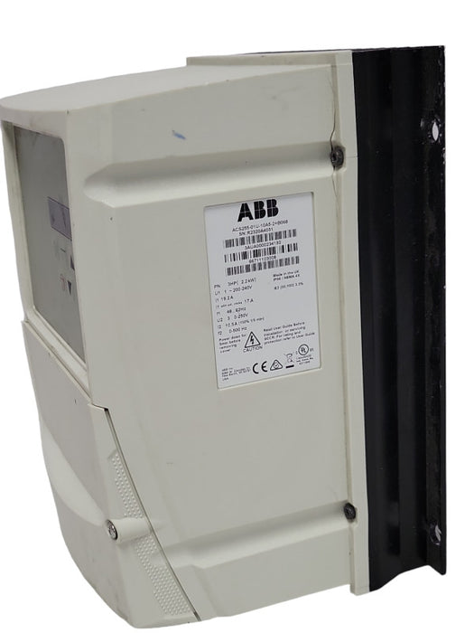 ABB ACS255-01U-10A5-2+B06B 3HP 2.2KW, READ _