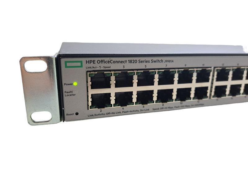 HP J9981A 1820-48G | 48-Port Gigabit Web Managed Switch | 4x SFP !