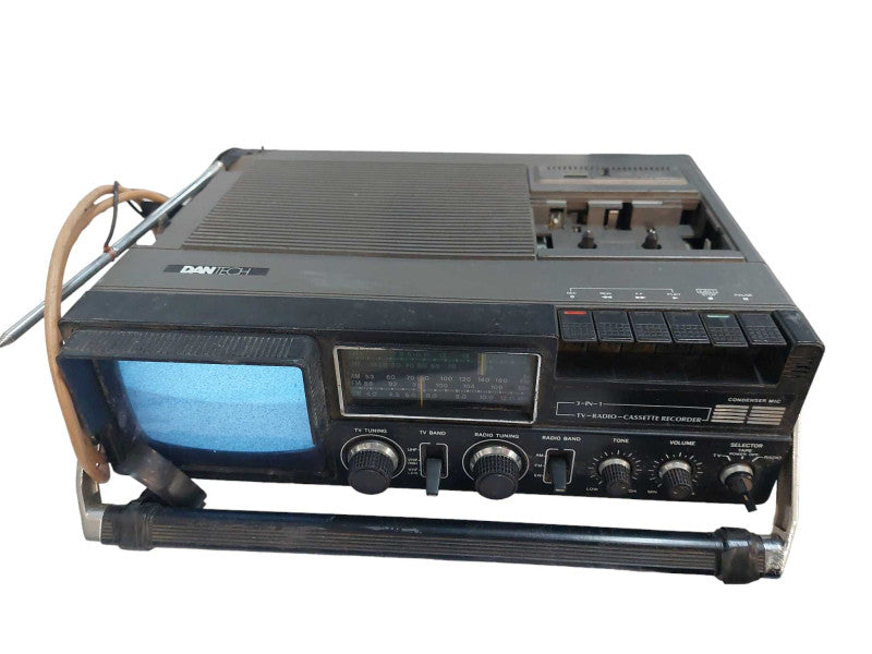 DanTech Radio Tv Cassette Player 3 in 1 Model: DTV-3  =