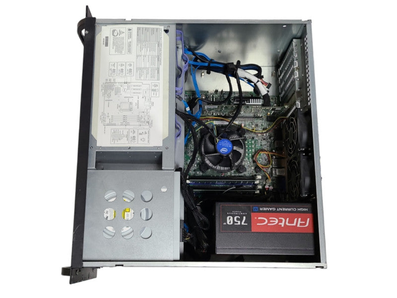 Custom 4U Server, Intel S1200SPS, Xeon E3-1220 v5 3.00GHz, 16GB RAM, No HDD