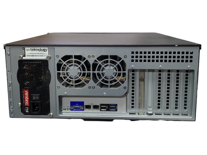 Custom 4U Server, Intel S1200SPS, Xeon E3-1220 v5 3.00GHz, 16GB RAM, No HDD