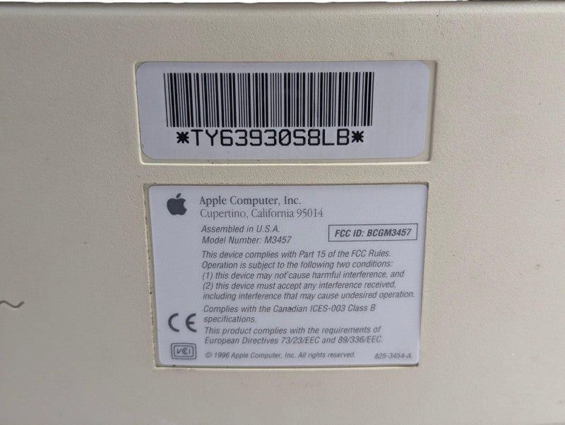 Apple M3457 Macintosh Performa 5260/100 Please READ Q-\t Q-