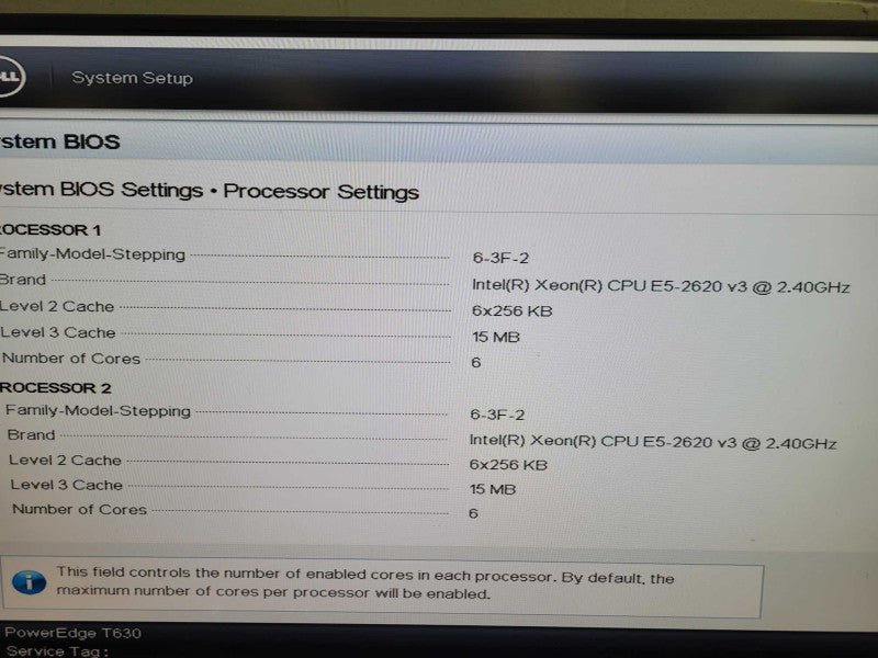 Dell PowerEdge T630 - Xeon E5-2620 v3 | 128GB RAM | 4x1TB HDD | PERC H730  %