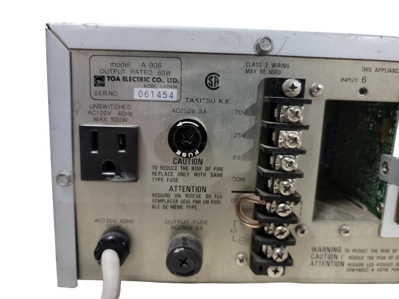 TOA 900 Series A-906