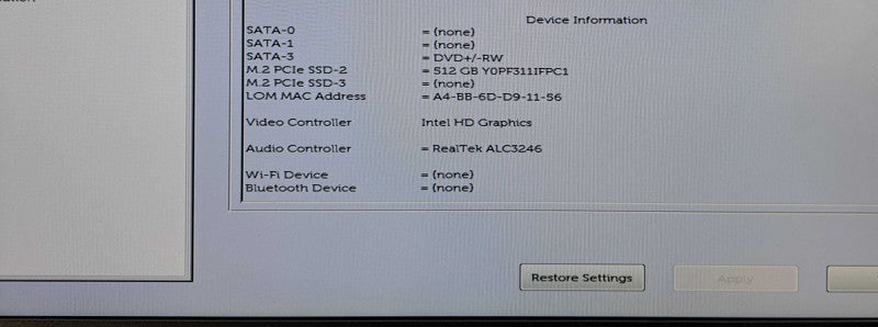 Dell Precision 3440 SFF | i7-10700 @ 2.90GHz 8C, 16GB DDR4, 512GB NVMe