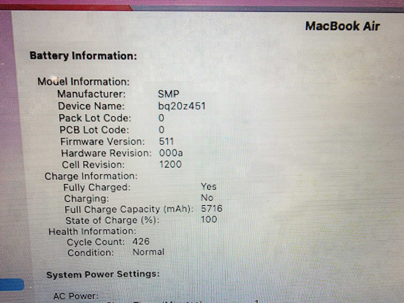 Apple Macbook Air 2017 13\\" 2-Core i5-5350U @ 1.8GHz 8GB DDR3 500GB SSD (