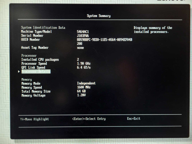 Lenovo X3500 M5 Tower Server 2x E5-2609 v3 1.90GHz 64GB RAM, No HDD, Q$
