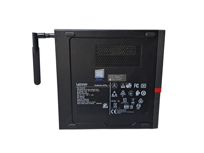Lenovo M75q-1 USFF | Ryzen 5 PRO 3400GE @ 3.30GHz 4C, 8GB DDR4, 256GB NVMe