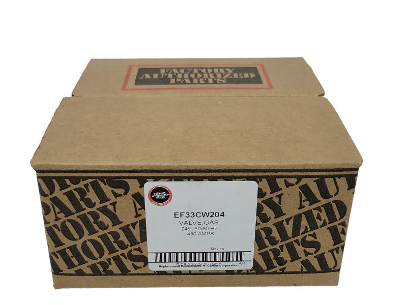 EF33CW204 Carrier furnace OEM White-Rodgers gas valve  _