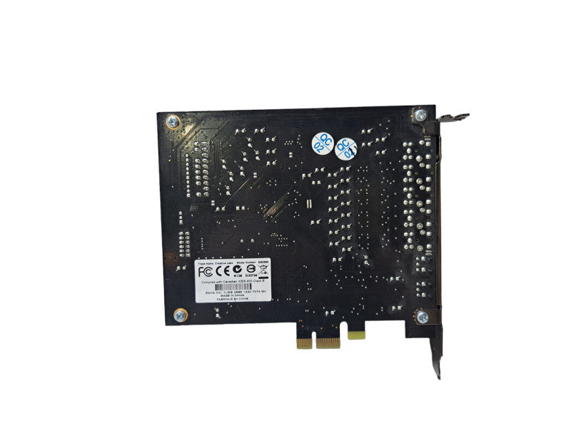 CREATIVE SOUND BLASTER SB0880 X-FI PCI EXPRESS SOUND CARD