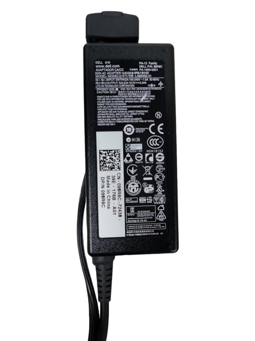 Genuine Original DELL 65W Fat Tip Laptop Power Adapter Q