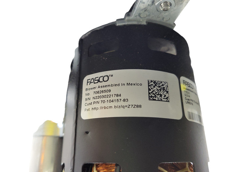 FASCO 70-104157-83 DRAFT INDUCER ASSEMBLY 115/60/.5 RPM:3300/2-SPEED LR6319  $
