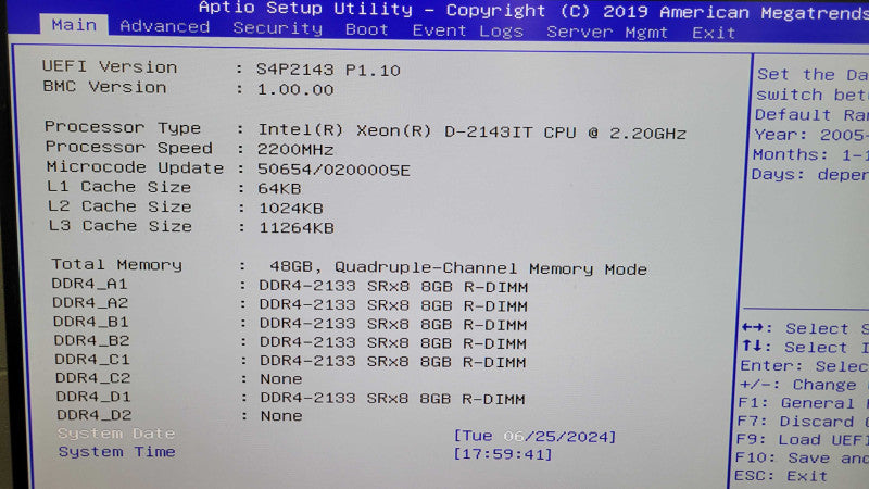 DATTO SIRIS 4- Xeon D2143IT | 48GB RAM | 2x12TB | 2x8TB | 1x1TB | 1x256GB  %