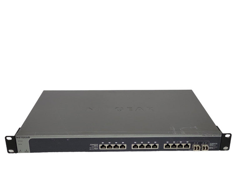 NETGEAR ProSafe XS712T 12 Port 10 GB Smart Switch, READ _