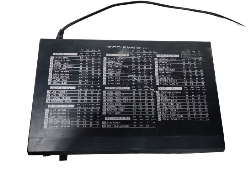 Yamaha - R100 Reverb Processor