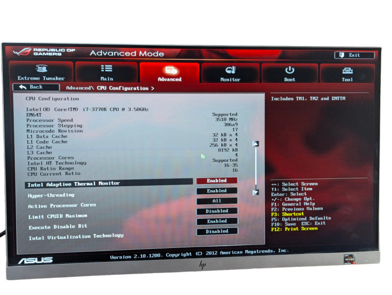 ASUS MAXIMUM V GENE Intel Core i7-3770K 16GB RAM Please READ  -