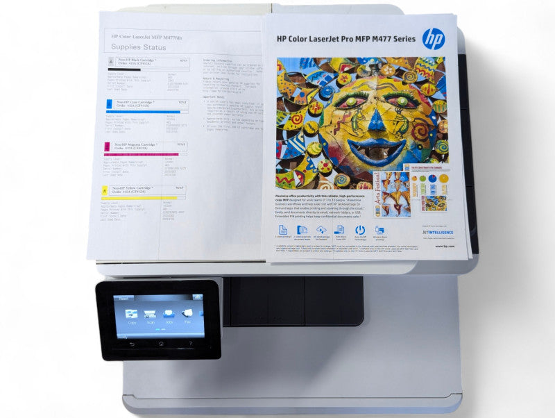 HP Color Laser jet Pro MFP M477fdn All-in-One Color Laser Printer Please READ -