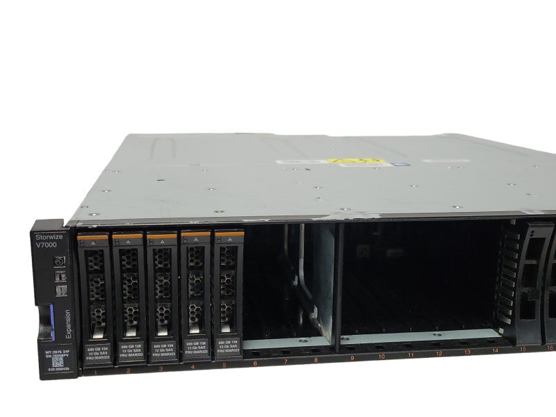 IBM Storwize V7000 24x 2.5\\" Bays Expansion Enclosure w/ 2x Controllers 2x PSU Q_