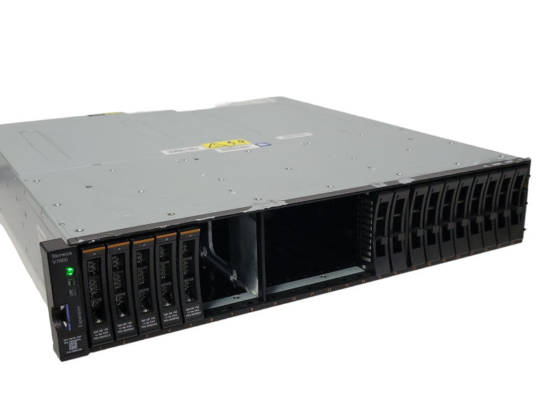 IBM Storwize V7000 24x 2.5\\" Bays Expansion Enclosure w/ 2x Controllers 2x PSU Q_