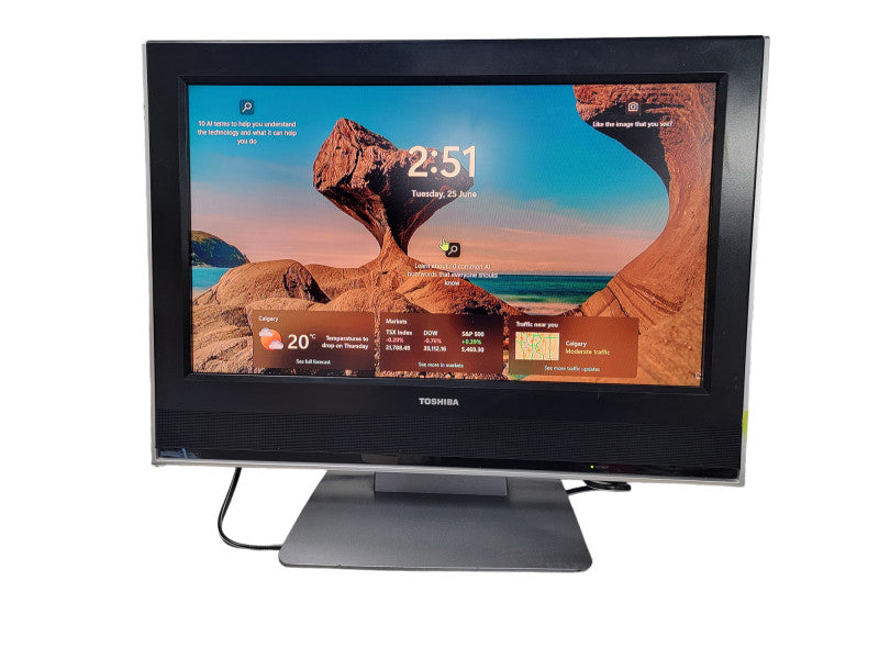 2 in 1: TOSHIBA 23HLV86 23\\" LCD TV and DVD Player