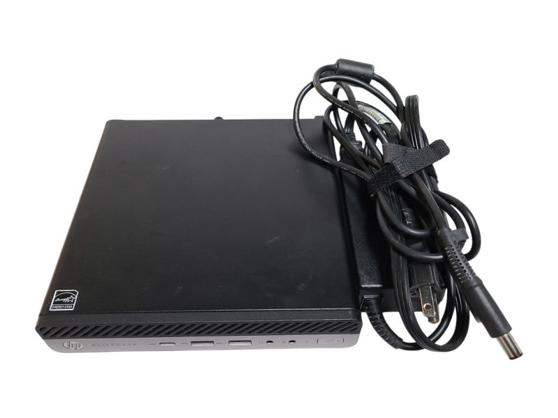 HP EliteDesk 705 G4 DM 35W (TAA), AMD Ryzen 5 Pro 2400GE, 8GB DDR4, 256GB NVMe, WiFi, PWR
