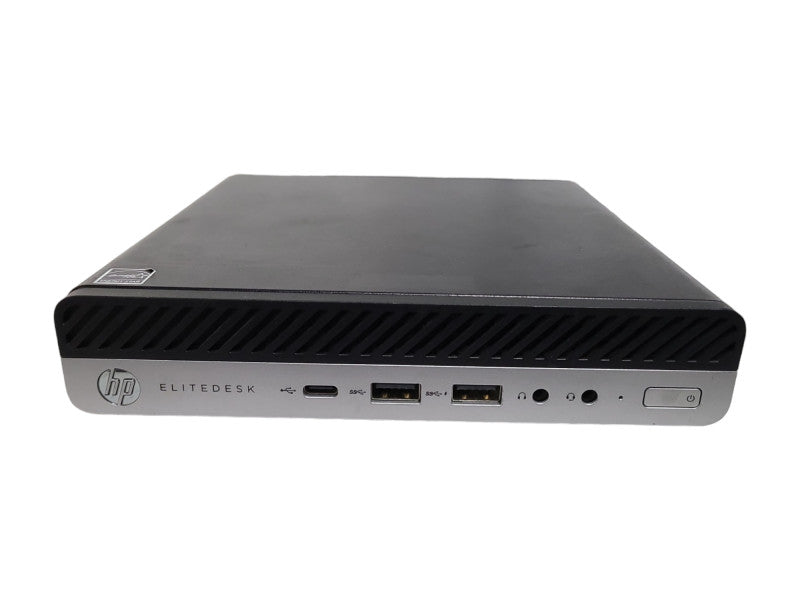 HP EliteDesk 705 G4 DM 35W (TAA), AMD Ryzen 5 Pro 2400GE, 8GB DDR4, 256GB NVMe, WiFi, PWR