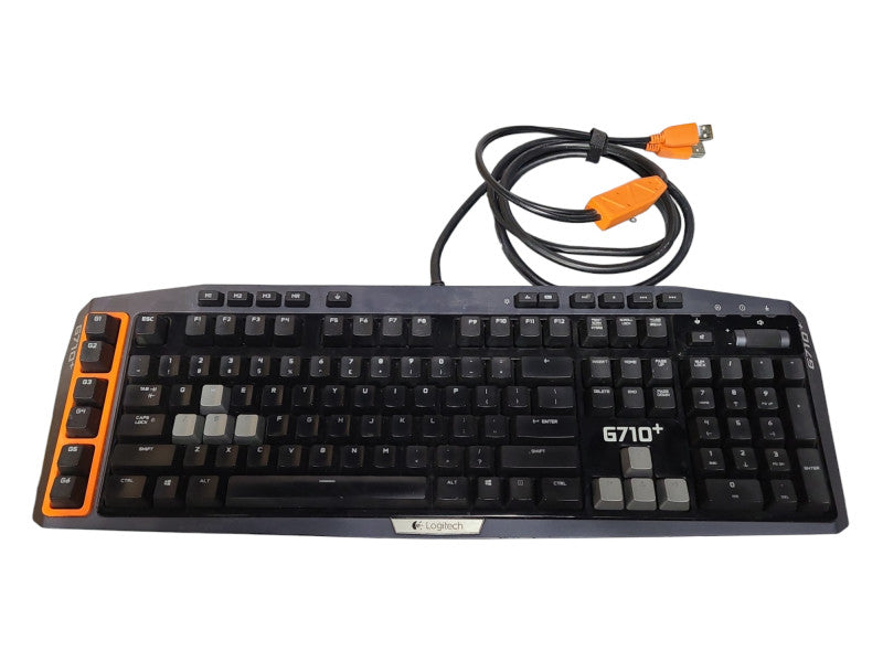 Logitech G710+ Wired Gaming Keyboard, 820-004919