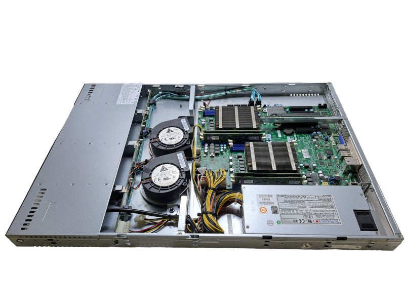 SuperMicro 813-4 Server 4x3.5\\" 1U, X9DRD-iF, 2x E5-2620 @ 2.00GHz, 32GB DDR3