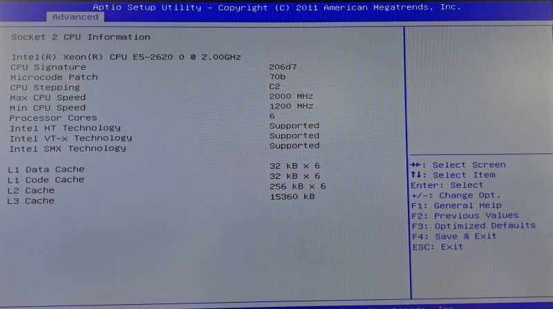 SuperMicro 813-4 Server 4x3.5\\" 1U, X9DRD-iF, 2x E5-2620 @ 2.00GHz, 32GB DDR3