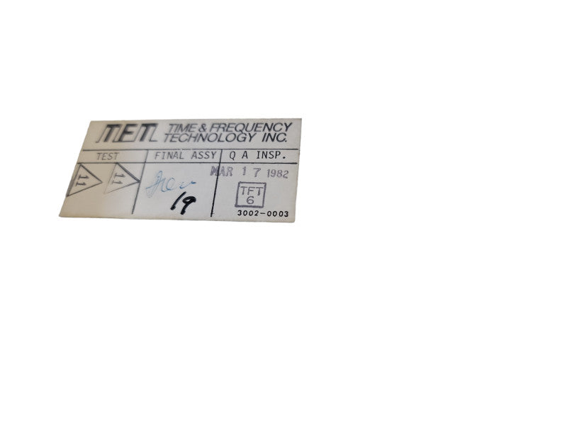 Vintage TFT FM 765A Modulator