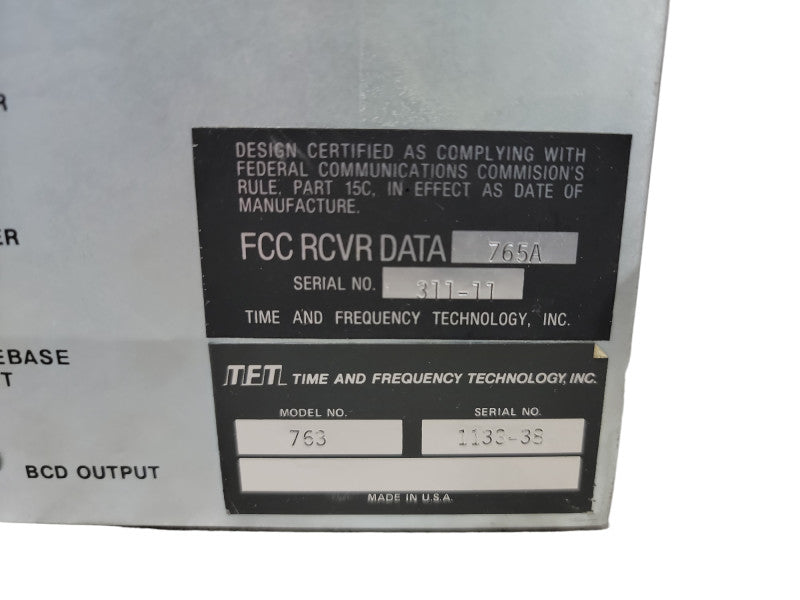 Vintage TFT FM 765A Modulator
