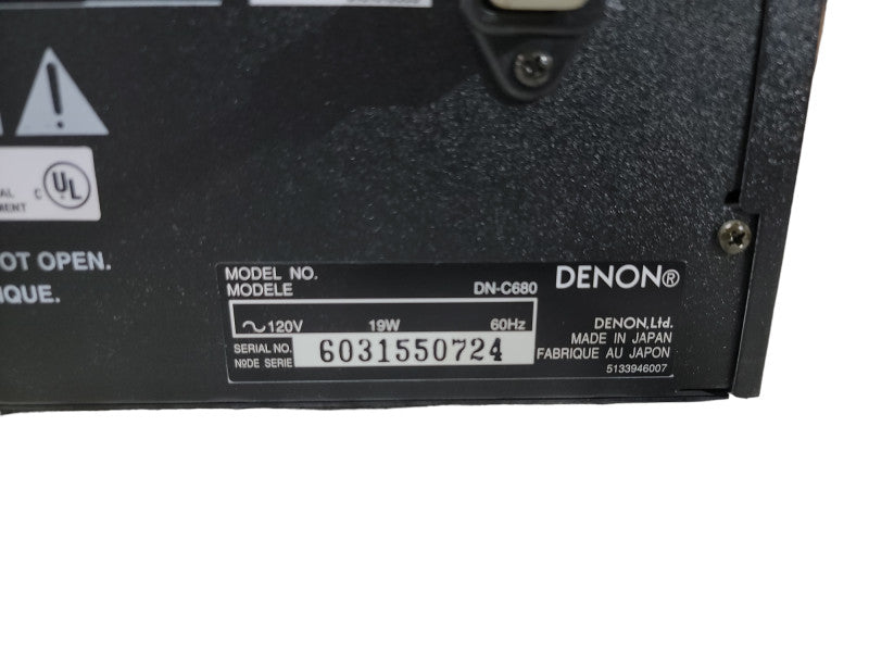 DENON DN-C680 Professional CD Player - Tested