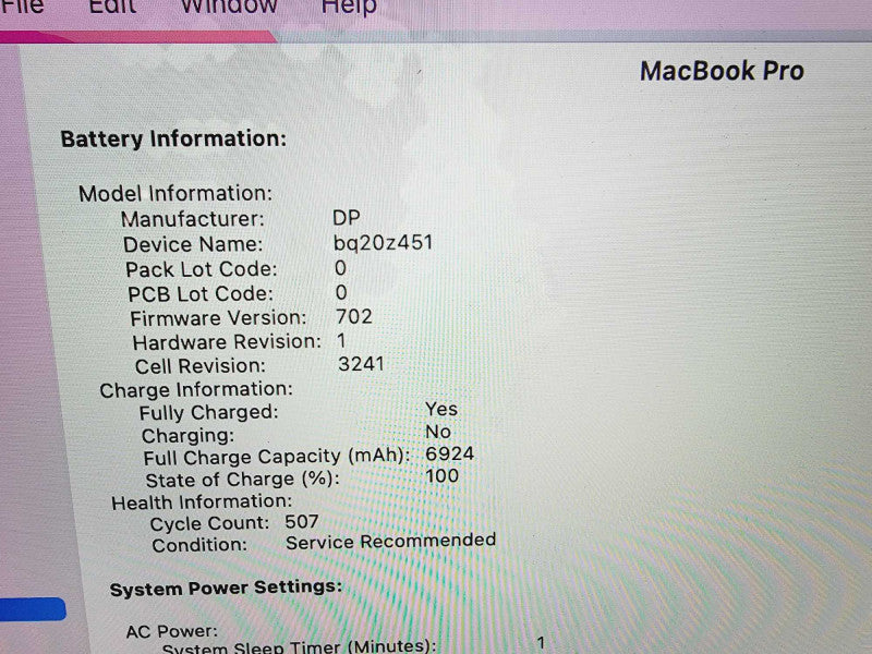 Apple Macbook Pro Retina 2015 15\\" 4-Core i7-4770HQ @ 2.2GHz 16GB DDR3 1TB SSD (